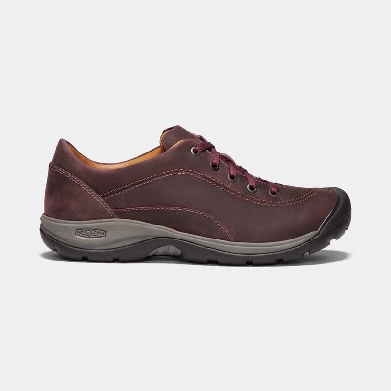 Keen Presidio II - Kadın Casual Ayakkabı - Bordo - Turkey (802961IBS)